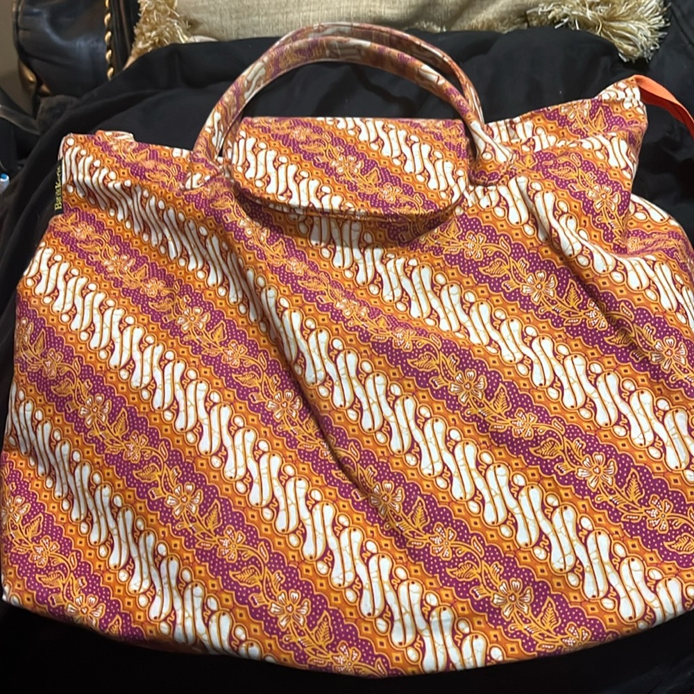 Batik Keris Multicolor Tote Bag